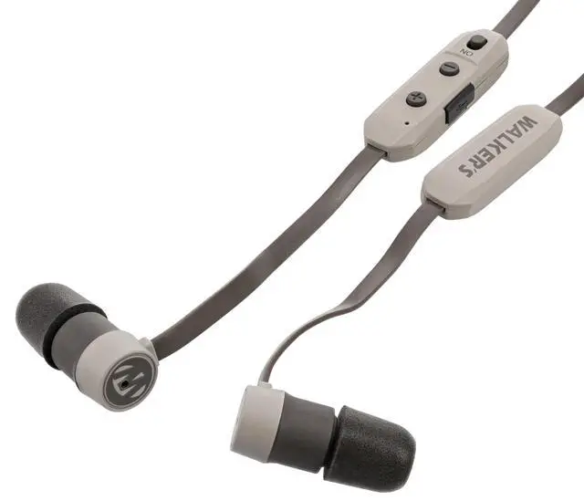 Alt view image 5 of 5 - Walker's Flexible Neck Worn Electronic Ear Bud Headset