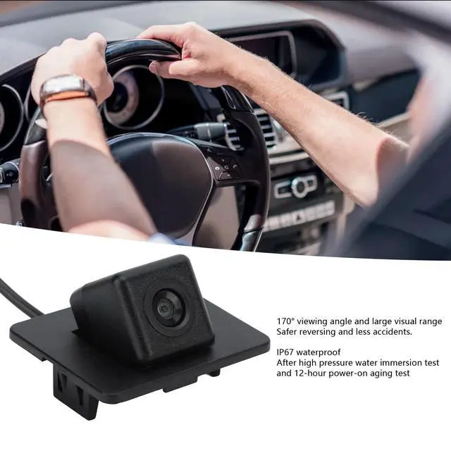 Alt view image 2 of 7 - Acouto Car Rear View CCD Camera 170° Wide Angle IP67 for 3 Axela 20132019