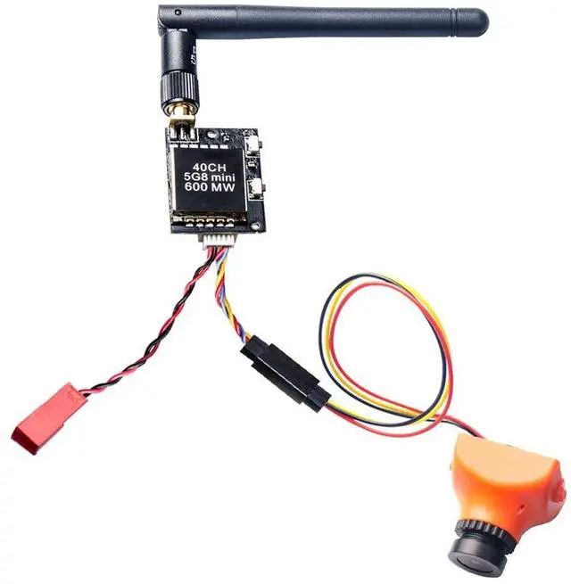 Main image of AKK KC02 600mW FPV Transmitter with 600TVL 2.8MM 120 Degree High Picture Quality Sony CCD Camera for FPV Multicopter