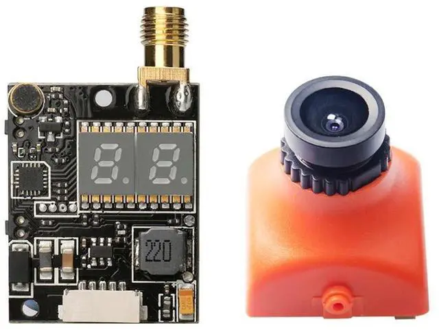 Alt view image 2 of 7 - AKK KC02 600mW FPV Transmitter with 600TVL 2.8MM 120 Degree High Picture Quality Sony CCD Camera for FPV Multicopter