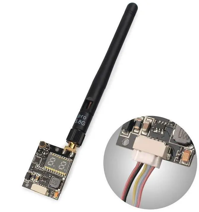 Alt view image 6 of 7 - AKK KC02 600mW FPV Transmitter with 600TVL 2.8MM 120 Degree High Picture Quality Sony CCD Camera for FPV Multicopter