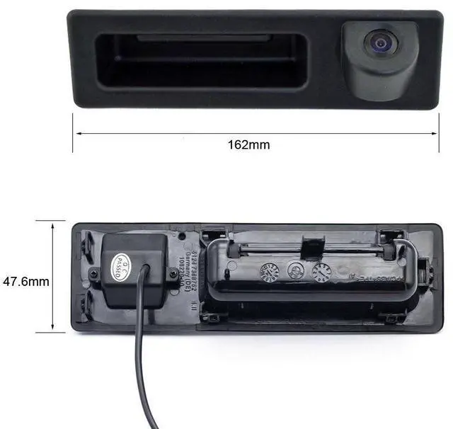 Alt view image 6 of 7 - YuYue CCD HD Car Trunk Handle Camera Rear View Camera for BMW 3 5 X3 Series F10 F11 F25 F30 X5 X1 E82 E88 E84 E90 E91 E92 E93 E60 E61 E70 E71 E72(2011-2015) New Parking Backup