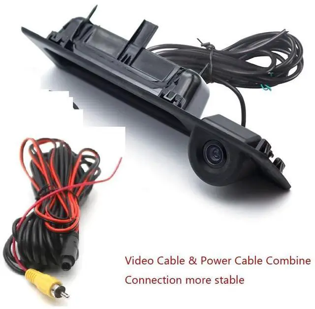 Alt view image 7 of 7 - YuYue CCD HD Car Trunk Handle Camera Rear View Camera for BMW 3 5 X3 Series F10 F11 F25 F30 X5 X1 E82 E88 E84 E90 E91 E92 E93 E60 E61 E70 E71 E72(2011-2015) New Parking Backup