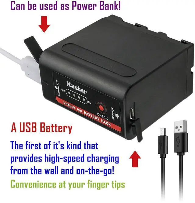 Alt view image 2 of 6 - Kastar 2 Pack Battery Replacement for Sony NP-F980 Pro NP-F960 NP-F970 CCD-TR415 CCD-TR416 CCD-TR425 CCD-TR427 CCD-TR500 CCD-TR511 CCD-TR512 CCD-TR515 CCD-TR516 CCD-TR517 CCD-TR555 TR57 CCD-TR67