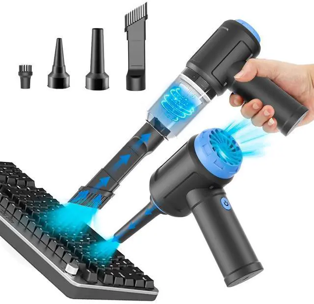Main image of Meudeen Air Duster - Computer Vacuum Cleaner - for Keyboard Cleaning - Cordless Canned Air - 110000RPM Powerful PC Cleaner(VC08)