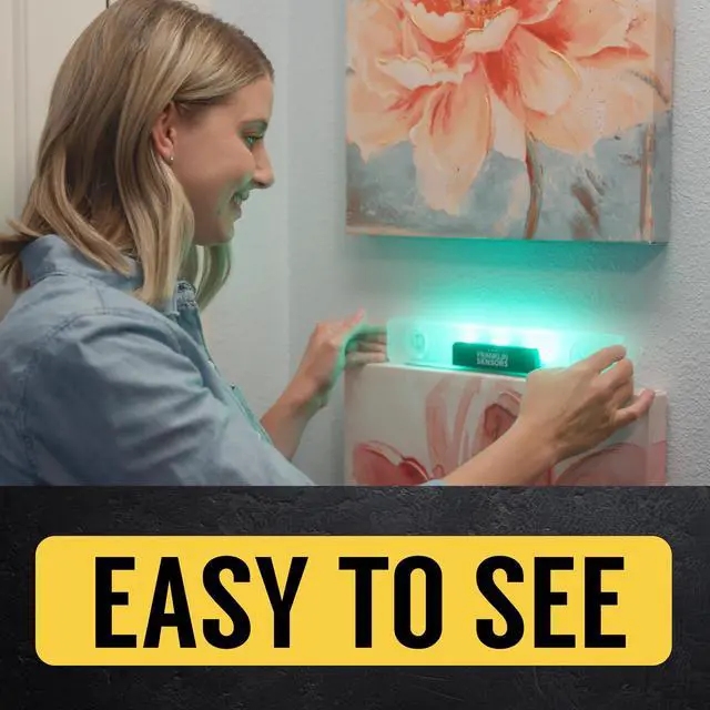 Alt view image 4 of 6 - Franklin Sensors Light Level, Turns Green When Level, Digital/Electronic, 12-inch Magnetic Torpedo Leveler, Vertical and Horizontal Leveling Tool with 2 Bubble Vials, Made in the USA