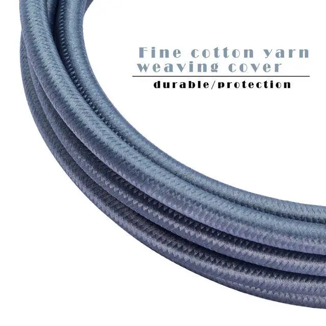 Alt view image 5 of 7 - SiYear USB Guitar Cable -USB Interface Male to 6.35mm 1/4" TS Mono Electric Guitar Converter Cable, Guitar Computer Connector Cord Adapter for Instruments Recording Singing Etc(Blue Grey-3M