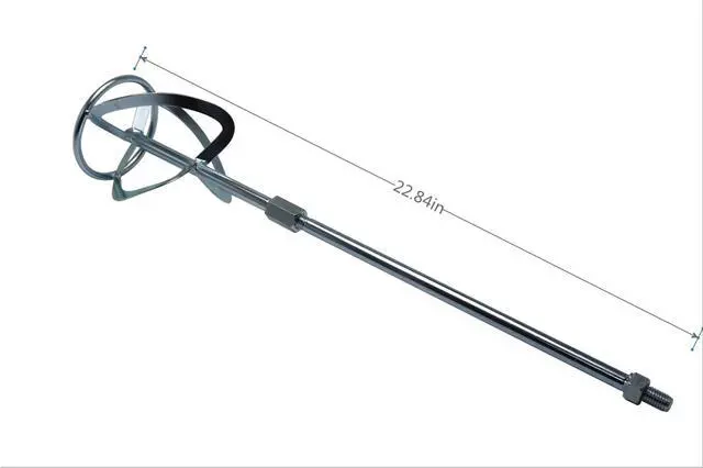 Alt view image 6 of 6 - Concrete Mixing Rod, Paint Mixing Rod. Paint Mixer Drill bit Accessories, Cement Mixer Tool Drill bit, M14 Electric Brick Mixer Accessories