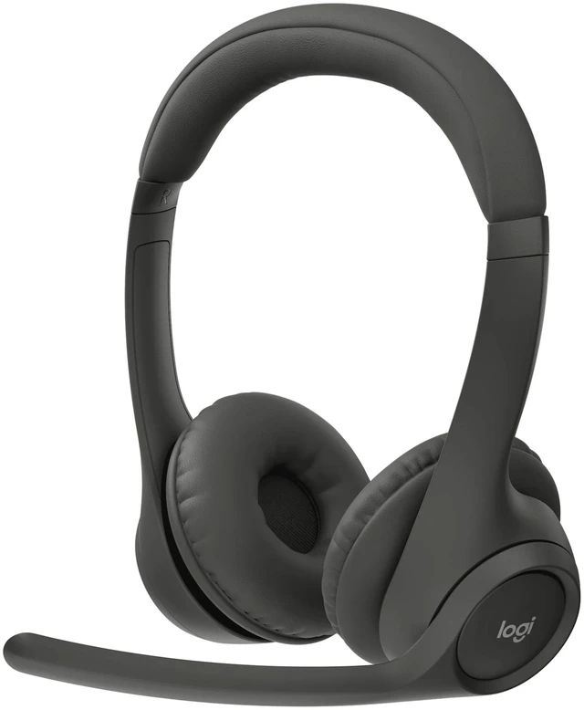 Main image of Zone 301 Wireless Bluetooth Headset - Graphite | Noise-canceling microphone, compatible with Windows, Mac, Chrome, Linux, iOS, iPadOS, Android