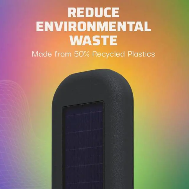 Alt view image 4 of 7 - PDP Solis Xbox Gaming Media Remote Control for TV - Fully Licensed by Microsoft for Xbox Series X|S, Xbox One, Solar Powered Rechargeable Battery, Compact Navigation Toggle, Black