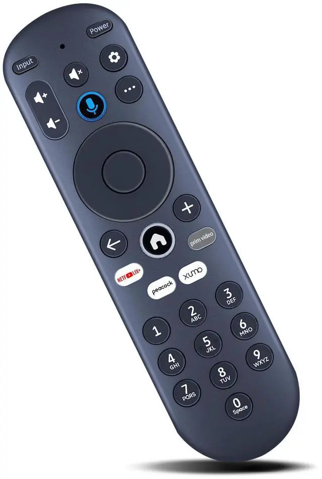 Main image of ZWP Replacement Voice Remote Control Compatible for Xumo Smart TV, for Element 4K UHD HDR Xumo TV E500AC43C E500AC50C E500AC55C E500AC65C E500AC43C E500AC50C E500AC55C E500AC65C