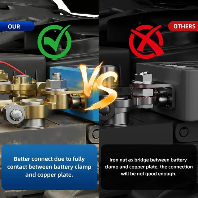 Alt view image 6 of 6 - RVBOATPAT 12V 240A Remote Battery Disconnect Switch Kill Switch Automatic Power Shut Off Switch Remote Control Switch for Auto Car Truck Boat