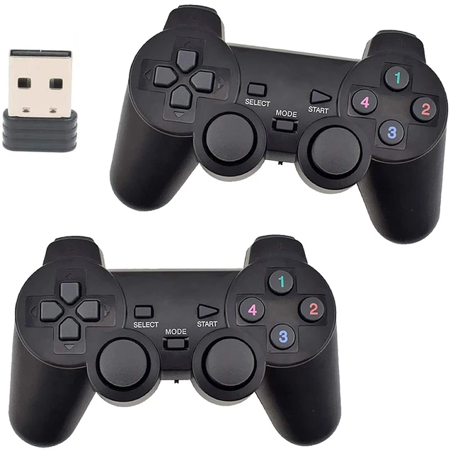 Main image of C-Zone 2.4GHz USB Twins Wireless game Controller Gamepad Joystick With WIN98/2000/X/2003VISTA/WIN7 SYSTEM TV Box