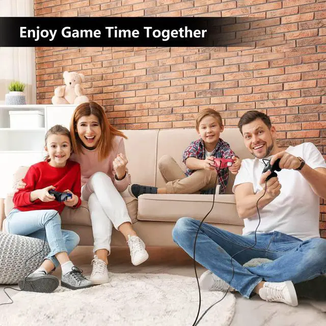 Alt view image 6 of 6 - FIOTOK Gamecube Controller, Classic Wired Controller for Wii Nintendo Gamecube (Black)