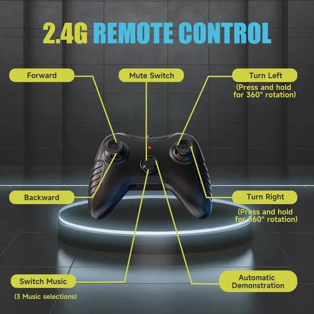 Alt view image 5 of 7 - cxjoigxi Remote Control Fighting Robots Game Set of 2, RC Ejecting Battle Bots Toys with Light & Sound, Fun Electronic Battle Robots Toy, Christmas Birthday Gifts for Kids Boys Age 5 6 7 8 9 10