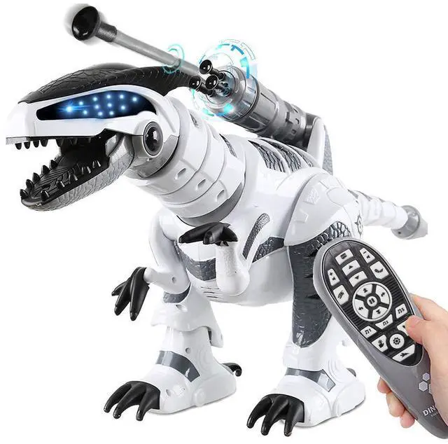 Main image of Fistone RC Robot Dinosaur Intelligent Interactive Smart Toy Electronic Remote Controller Robot Walking Dancing Singing with Fight Mode Toys for Kids Boys Girls Age 5 6 7 8 9 10 and Up Year Old