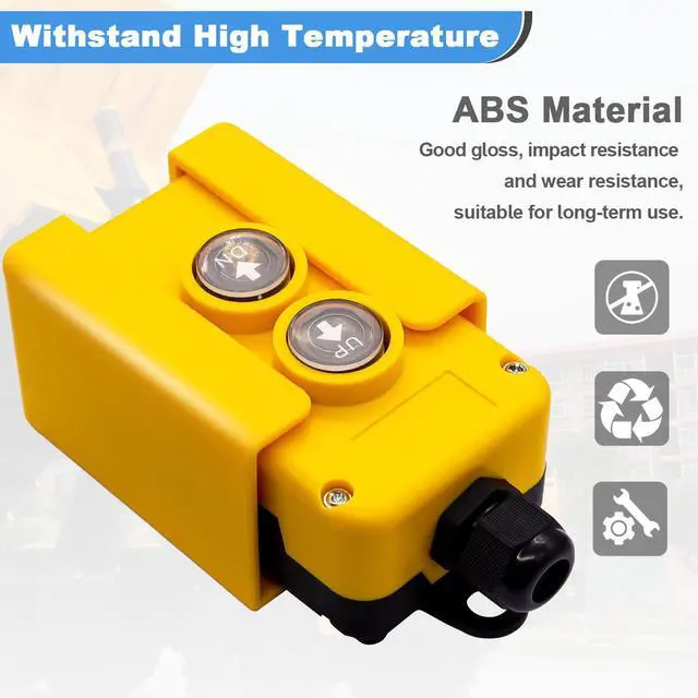 Alt view image 3 of 6 - mxuteuk Dump Trailer Remote Control Switch 12V DC Trailer Up and Down Control Switch for Lift Gate Truck Tipper Trailer G018