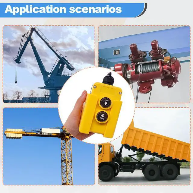 Alt view image 6 of 6 - mxuteuk Dump Trailer Remote Control Switch 12V DC Trailer Up and Down Control Switch for Lift Gate Truck Tipper Trailer G018