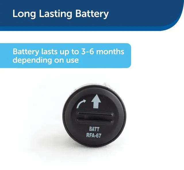 Alt view image 5 of 6 - PetSafe Electronic Pet Door Key for Electronic Doggie Door - Battery Operated - Provides Smart, Personalized Access for Your Dogs & Cats While Keeping Out Strays & Wildlife