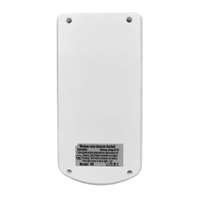 Alt view image 6 of 6 - Irishom 2 Pack Intercoms Wireless for Home Voice Bidirectional Caller Home Ultra Long Distance Portable Wireless Voice Interphone Elderly Caller Room to Room Communication