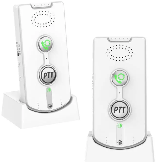 Main image of 2 Way Intercom for Home,Wireless Intercom System Portable,Long Range,Push to Talk,3 Volume Control,Dual Channels,Intercoms for Home Office