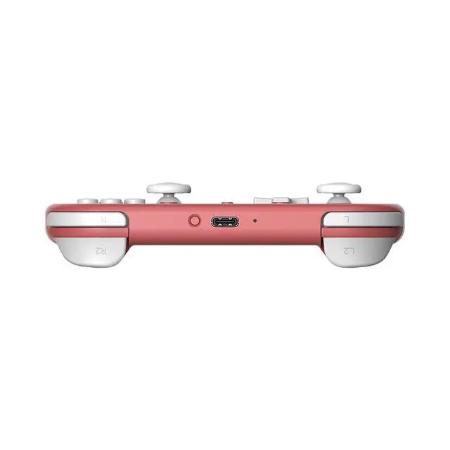 Alt view image 3 of 7 - 8BitDo Lite 2 Bluetooth Gamepad for Switch, Switch Lite, Android and Raspberry Pi (Pink)