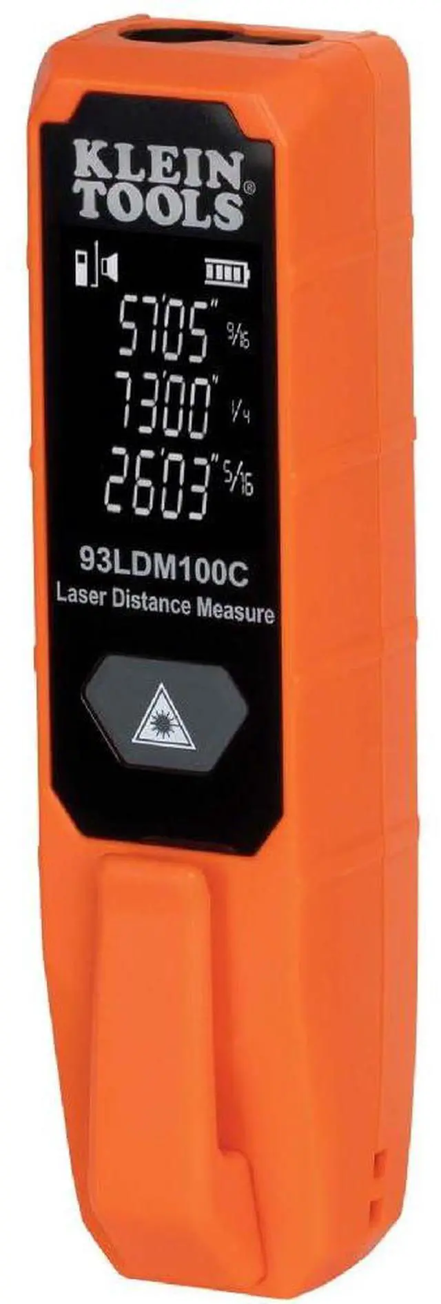 Main image of Klein Tools Laser Distance Measure, Measures in Feet, Inches, Meters