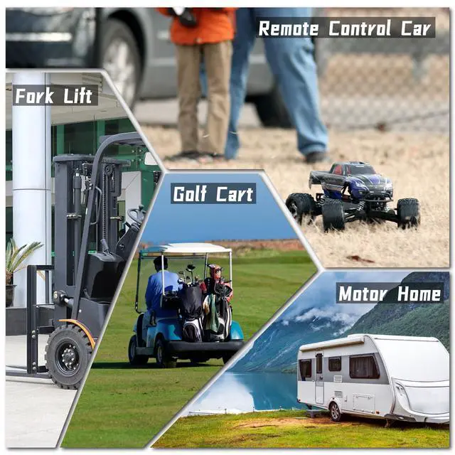 Alt view image 7 of 7 - NInE-ROnG DC12~48V Battery Capacity Indicator Hour Meter Waterproof Voltage Display Meter Use for Lead-Acid Batteries Gel Batteries LiFeO4 Batteries AGM Batteries and Other Batteries