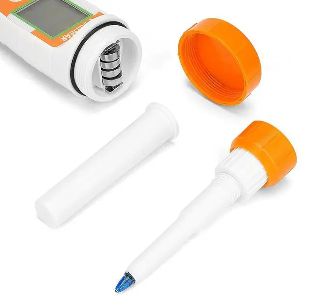 Alt view image 2 of 6 - UIUZMAR pH Tester for Food Digital pH Meter for Sourdough Starter and Dough Spear Sensor Food pH Kit Works for Fermented Sausages Cheese Sushi Rice Canned Jam Soapmaking and Other Solid Semi-Solid
