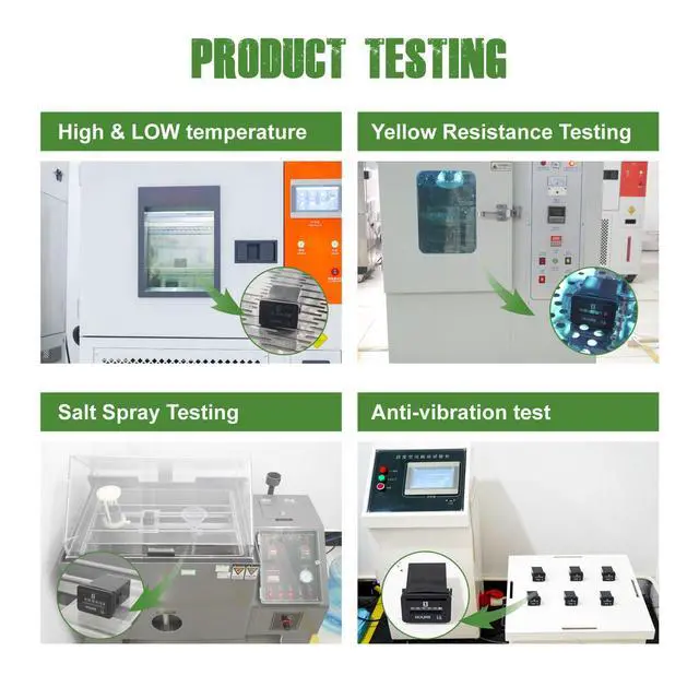 Alt view image 6 of 7 - YOOREAL AC 110V-250V Mechanical Hour Meter No Battery for Engine Generator Boat Motorcross Motor Truck Inverter Boat RV Zero Lawn Mower Snow Blower