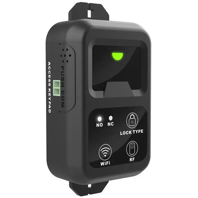 Alt view image 3 of 7 - UHPPOTE 2.4GHz WiFi Electric Stike Access Control Door Lock Kit System with Remote Control and Smartphone app Access