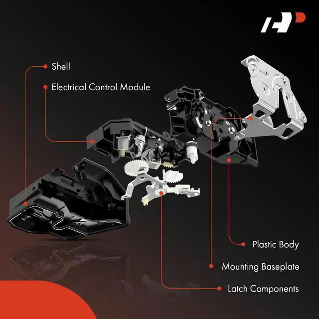 Alt view image 2 of 7 - A-Premium Door Latch Lock Actuator Compatible with Nissan Vehicles - Murano 2005-2007, Sport Utility - Front Left Driver Side, Replace# 80501CB81B, 80501CB81A