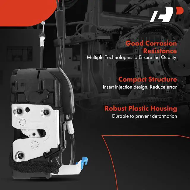 Alt view image 5 of 7 - A-Premium Door Latch Lock Actuator Compatible with Nissan Vehicles - Murano 2005-2007, Sport Utility - Front Left Driver Side, Replace# 80501CB81B, 80501CB81A