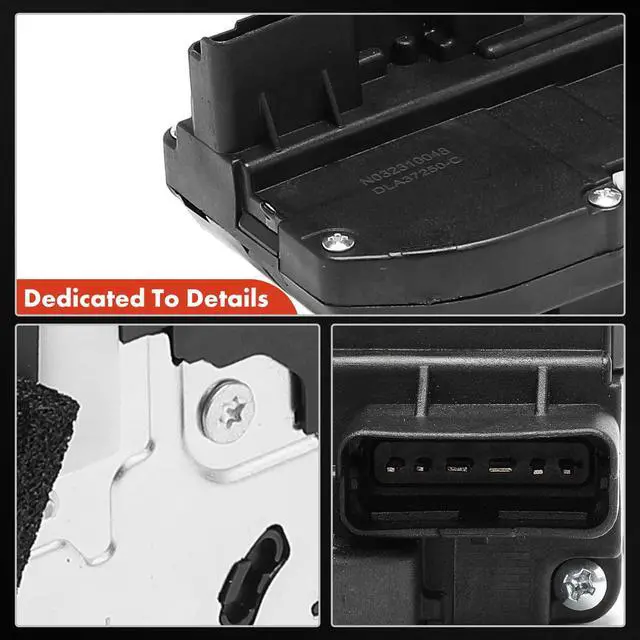 Alt view image 7 of 7 - A-Premium Door Latch Lock Actuator Compatible with Nissan Vehicles - Murano 2005-2007, Sport Utility - Front Left Driver Side, Replace# 80501CB81B, 80501CB81A