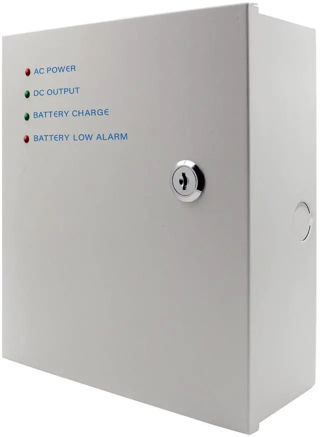 Main image of Power Supply Control AC 110-240V to DC 12V 5A Metal Boxed Cabinet Regulated UPS Power Supply Unit with Backup Battery Link for Door Access Entry System (Battery Not Included) (SP1205B DC12V / 5A )