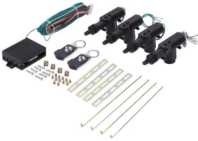 Main image of Universal Car Power Door Lock Kit Actuator, Central Door Locking Remote Locking Security System Keyless Entry