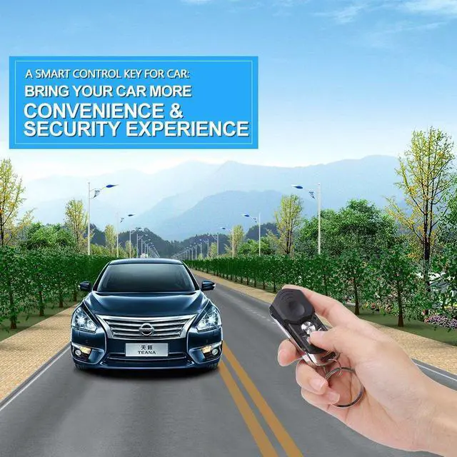 Alt view image 2 of 7 - Universal Car Power Door Lock Kit Actuator, Central Door Locking Remote Locking Security System Keyless Entry