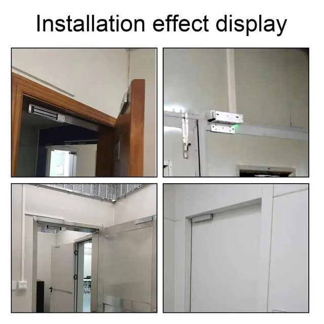 Alt view image 4 of 7 - IDEAFix 600LBs/280KG Electromagnetic Lock Access Control Security Door Lock for Single Door, 12V DC Power, for Outswing Doors