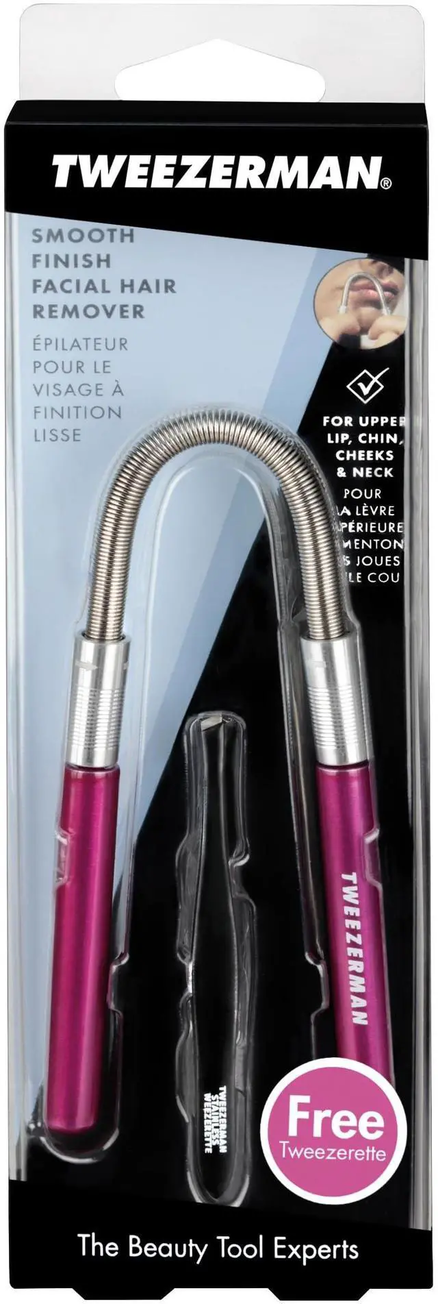 Alt view image 5 of 6 - Tweezerman Smooth Finish Facial Hair Remover (Assorted Colors)