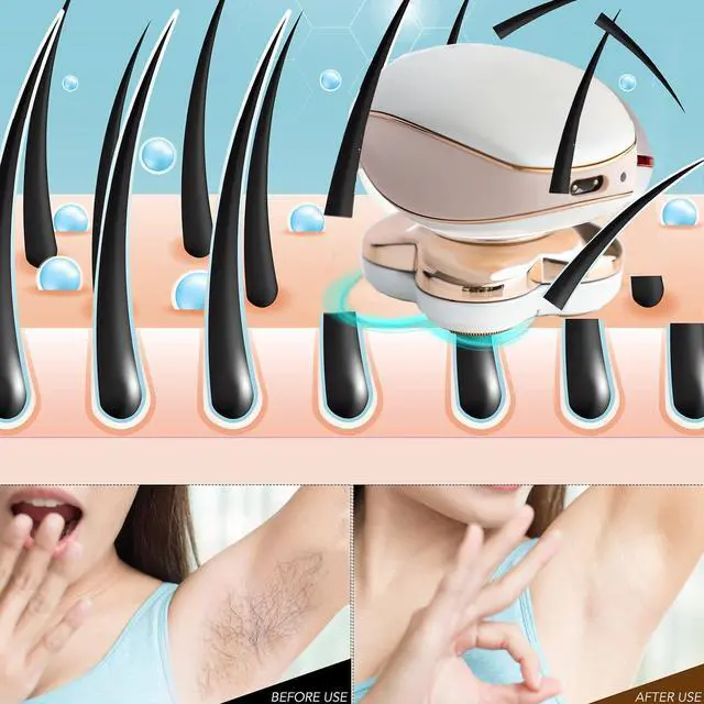 Alt view image 3 of 7 - Electric Razors for Women Legs, Electric Shaver for Women Legs, Painless
