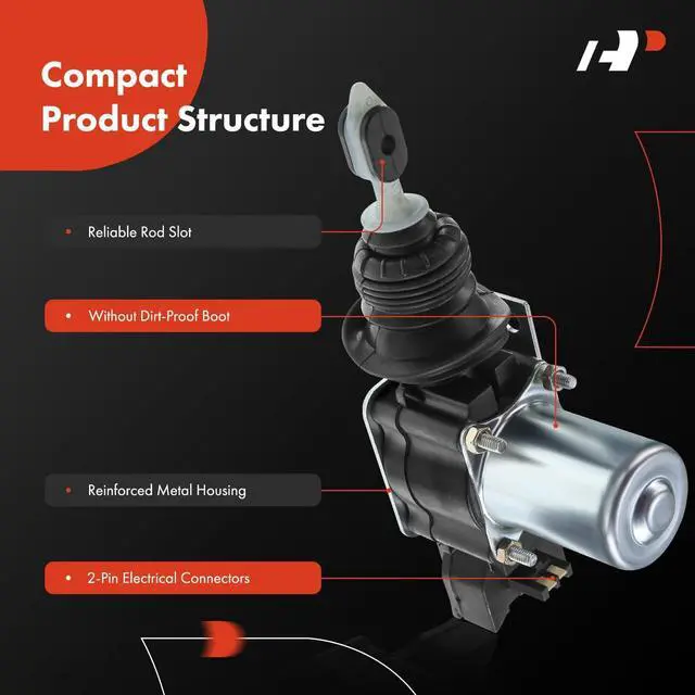 Alt view image 3 of 7 - A-Premium Door Lock Actuator Compatible with Chevy Suburban Beretta Blazer Camaro C10 & Buick Century Electra Lesabre Reatta Regal & Cadillac Escalade & More, W/o Dirt-Proof Boot, 2-PC Set