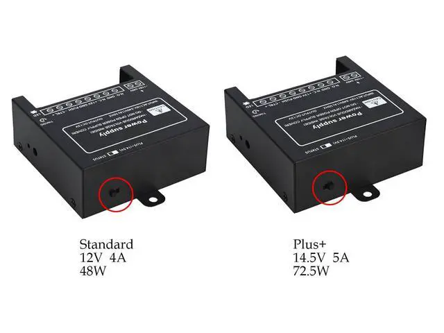 Alt view image 5 of 6 - Power Supply Controller for Door Access System Electric Lock Intercom Camera Input 110V-240V AC to Output 12V DC 4A