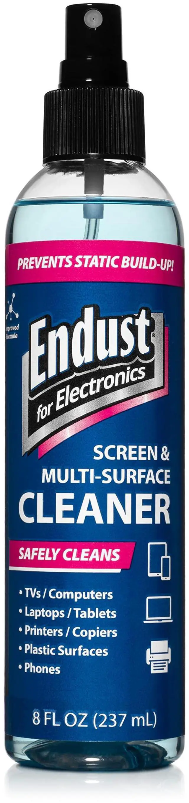 Main image of for Electronics; Anti-Static, Screen & Multi-Surface Cleaner Pump Spray; Alcohol Free, Ammonia Free; 8 Fl oz (097000)