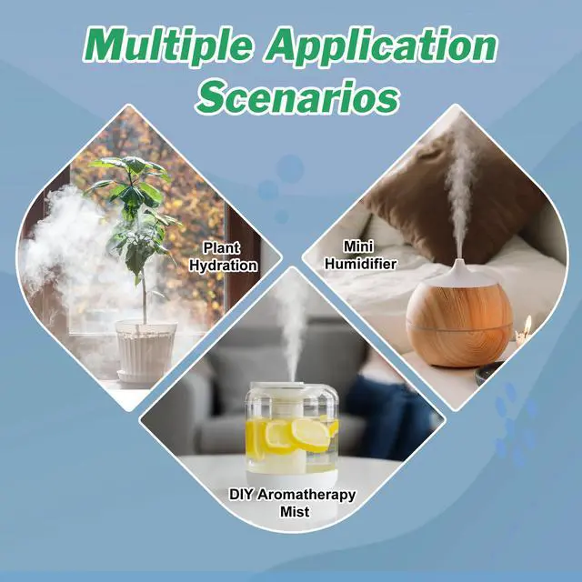 Alt view image 5 of 7 - 4Pcs USB Humidifier Module 5V Humidifieration Atomizer Spray Circuit Ultrasonic Humidifier Board Atomization Plate Disc Drive Board DIY Home