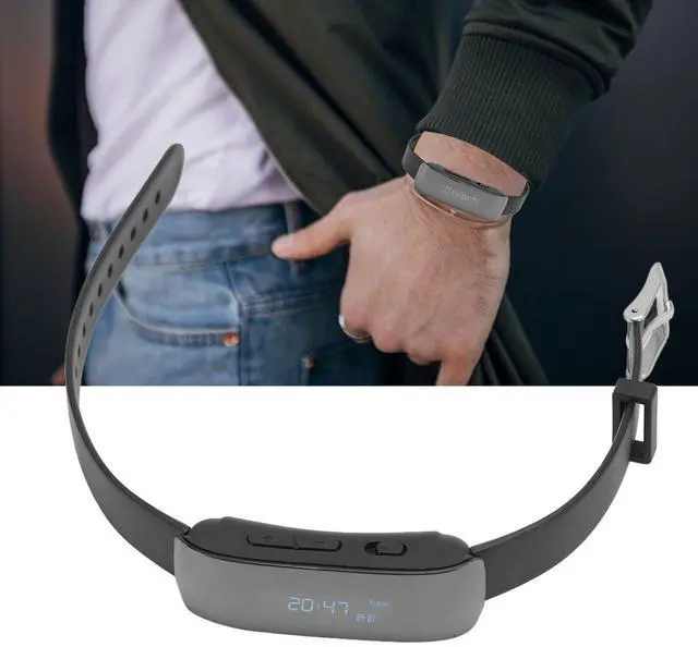 Alt view image 5 of 7 - Digital Voice Recorder Watch, Bracelet Recording Device with 90mAh Battery, Wristband, MP3 Recorder with Timing Recording Audio Device, Watch Voice Activated Recorder (4G)