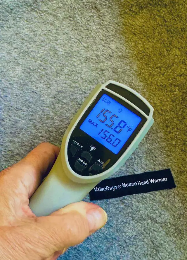 Alt view image 4 of 5 - ValueRays USB Heated Mouse Pad Hand Warmer (with Heat Control Switch)