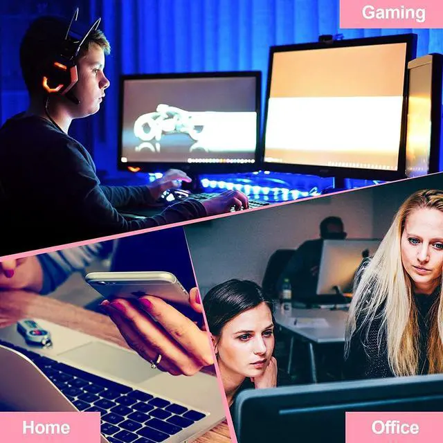 Alt view image 6 of 7 - USB Heated Mouse Pad with Hand Warmer Plush Warm Desk Keyboard Hand Warmer for Winter Office & Home Use, Removable & Cozy for Women & Men