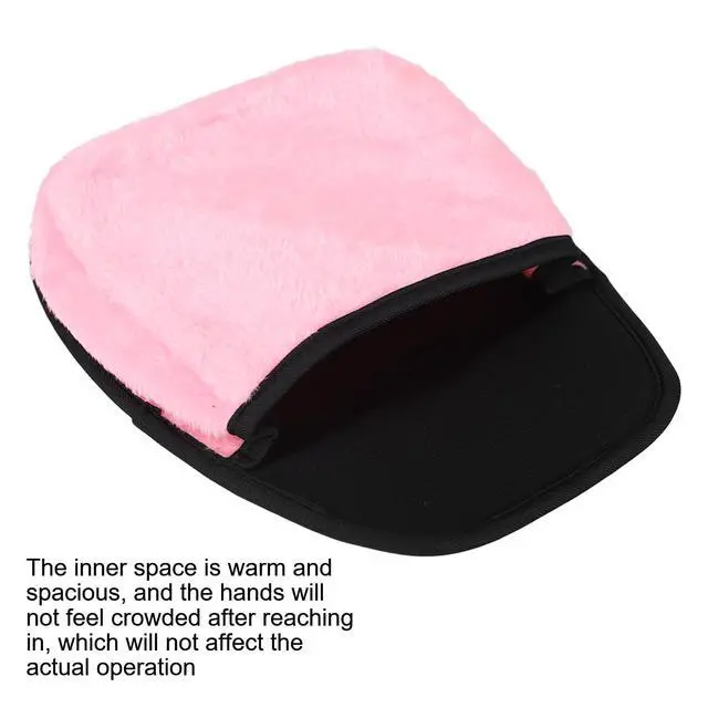 Alt view image 7 of 7 - USB Heated Mouse Pad with Hand Warmer Plush Warm Desk Keyboard Hand Warmer for Winter Office & Home Use, Removable & Cozy for Women & Men