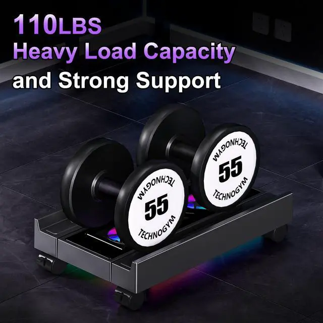 Alt view image 4 of 7 - Hovadova Adjustable Computer Tower Stand with Cooler Fan and Light, PC Stand for Floor, Mobile CPU Holder with 4 Caster Wheels Fits Most PC Tower, Under Desk CPU Holder for Office,Gamers and Students