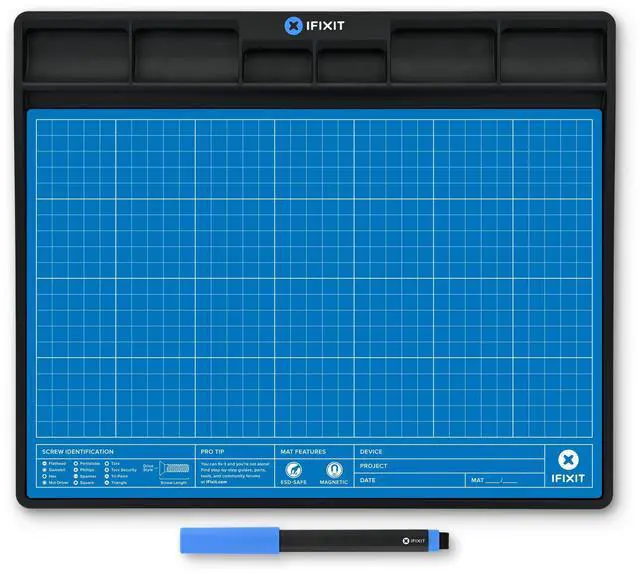 Main image of iFixit FixMat - Magnetic Electronic Repair Screws and Parts Organizer
